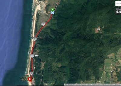 Leg 5 (finishing leg), 4.45 miles, rated easy.